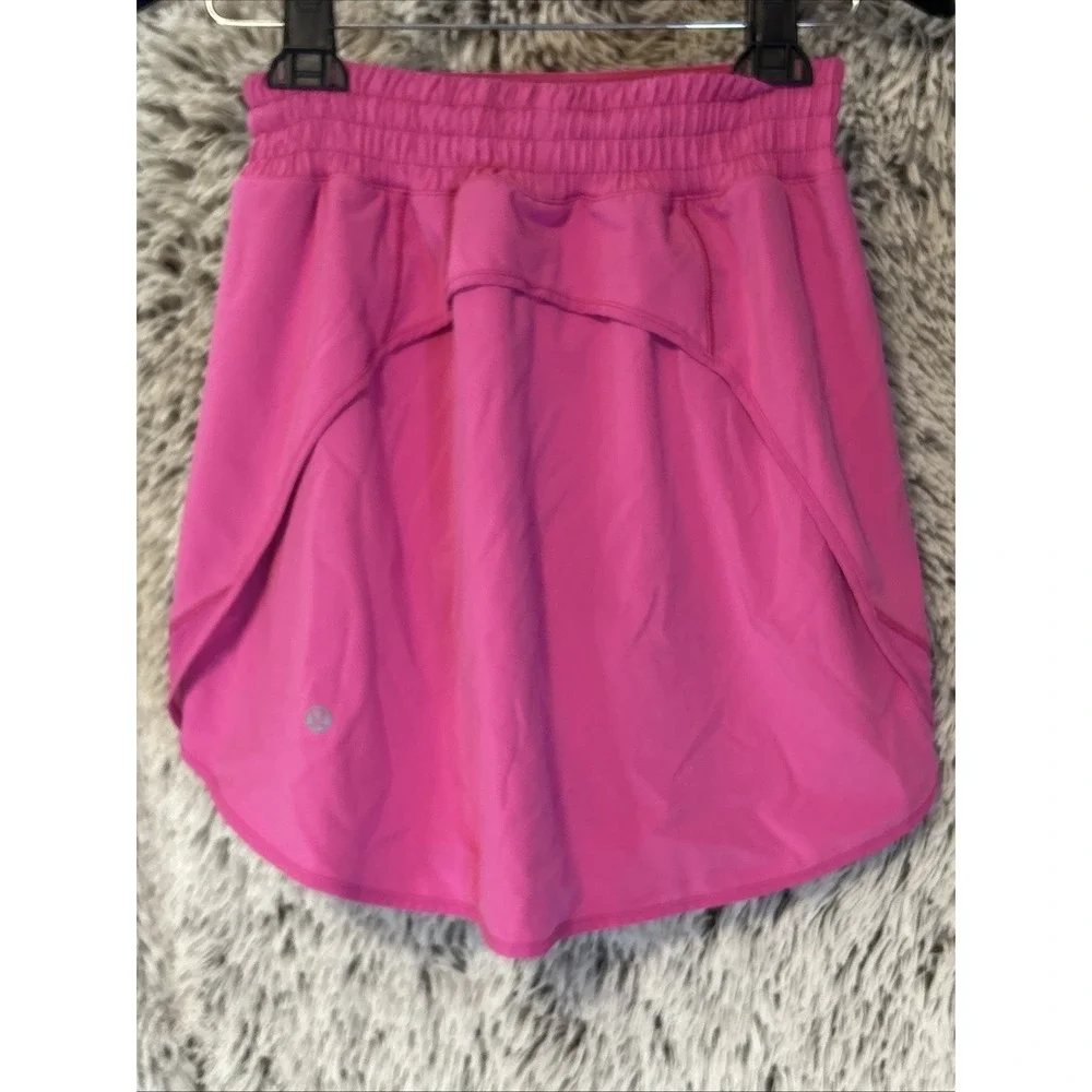 Lululemon Hotty‎ Hot High-Rise Skirt Sonic Pink Size 4 Pickleball Tennis